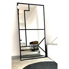 GENERICO - Espejo Industrial Laberinto 190x90cm