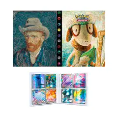 GENERICO - Folder 4 Bolsillos Capacidad 240 Cartas Smeargle