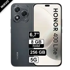 HONOR - Celular 400 Lite 5g 256GB 8GB Ram Gris Oscuro