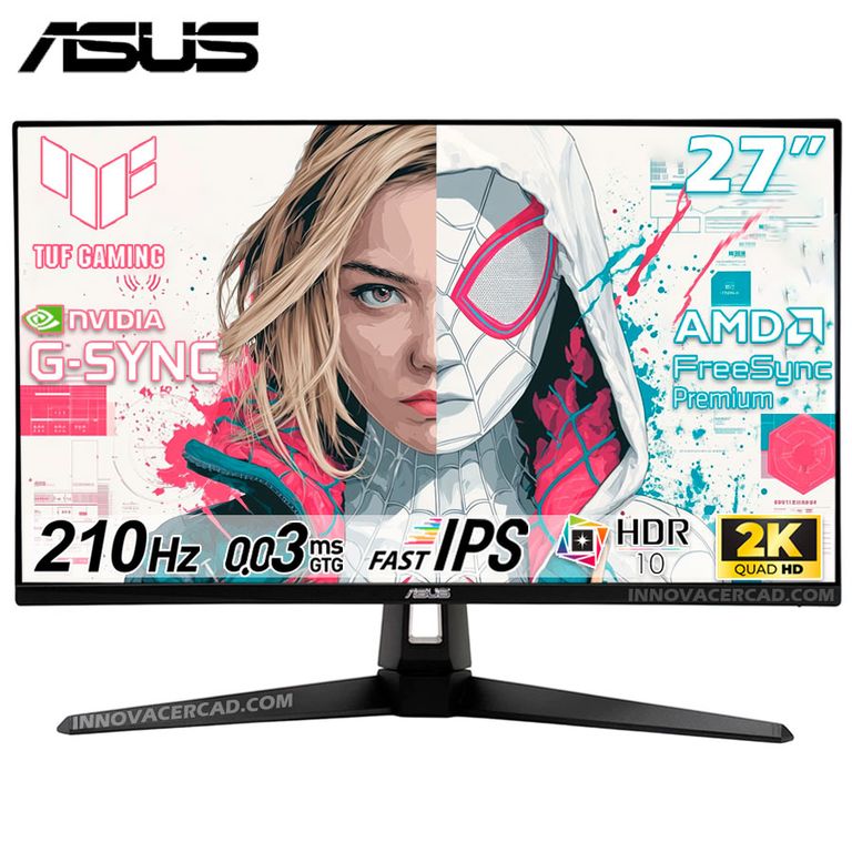 Monitor Tuf Gaming VG27AQ5A 27 Fast IPS QHD (2560x1440) 210Hz 03ms