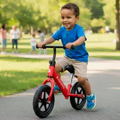ALPHAVIL - Bicicleta de Balance para Niños BX1 Rojo