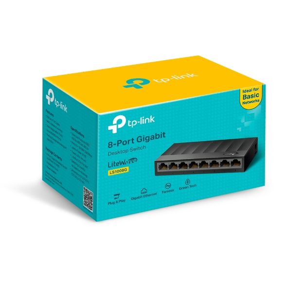 Ls1008g Switch Gigabit De 8 Puertoss 1000mbp Tp-link