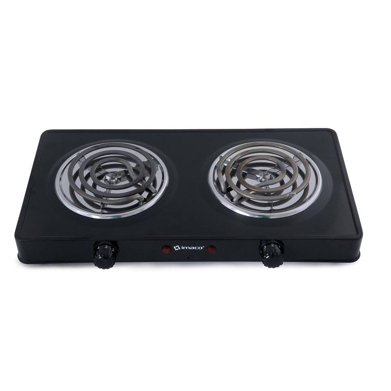 Cocina Eléctrica de 2 Hornillas HP1400 - Negro