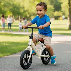 ALPHAVIL - Bicicleta de Balance para Niños BX1 Blanco