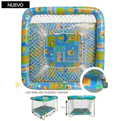 GENERICO - Corral para Bebes Plegable Bramante Celeste