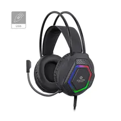 ENKORE - Auricular Gamer Rainbow LED Alámbrico Brain 5.1 - EKHG 1009U