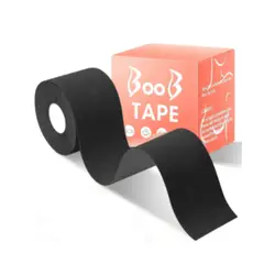 GENERICO - Bob tape - Cinta Brasier Sujetador Levanta Busto Negro