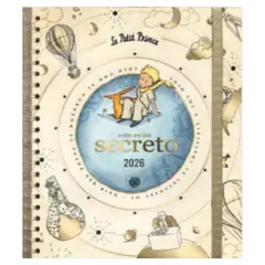 DGNOTTAS - Agenda PP 2026 Principito semanal con espiral+ post its