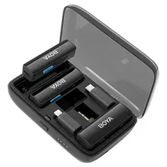 DUAL - BOYA BOYALINK 2 Micrófono inalámbrico