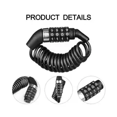 GENERICO - Cadena Antirrobo para Motocicleta y Bicicleta