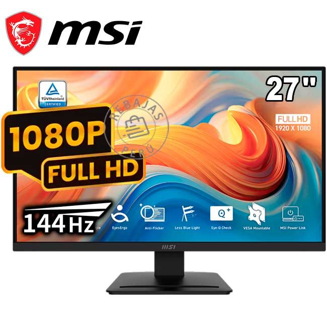 Monitor PRO MP273L E14 27 IPS FHD 144Hz 1ms HDMI VGA HDR