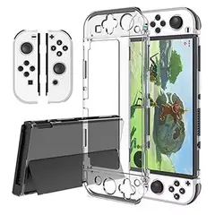 DOBE - Estuche Nintendo Switch OLED – Funda Protectora + Carcasas Joy-Con
