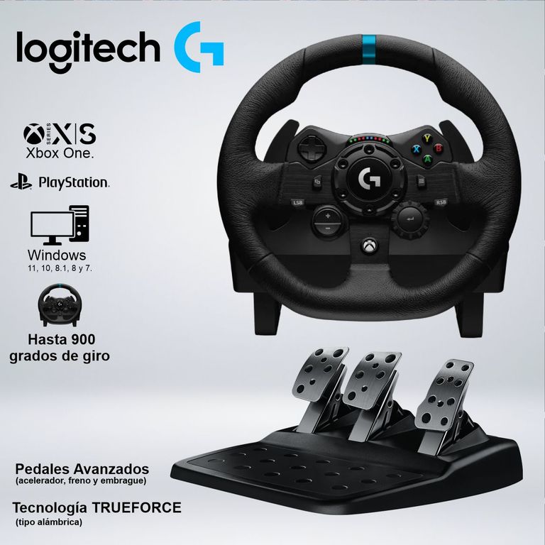 TIMON CON PEDAL G923 TRUEFORCE Xbox Series X-S Xbox One Playstation PC