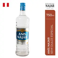 ANIS NAJAR - LICOR AZUL BOTELLA 750ML