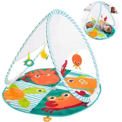 FISHER PRICE - Gimnasio de Bebé Portátil y Plegable