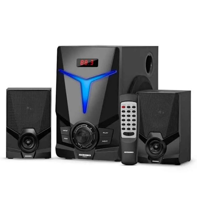 SISTEMA MULTIMEDIA 2.1 FIERO MICS700KTV USB SD BLUETOOTH FM