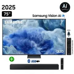 SAMSUNG - TELEVISOR SMART TV 75 QLED Q8F VISION AI 2025 + SOUNDBAR