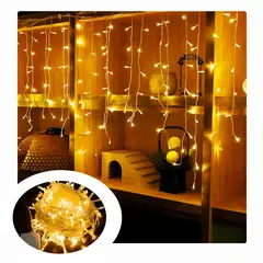 ARTEZA - Guirnalda de 12 metros 400 Luces led de Cascada