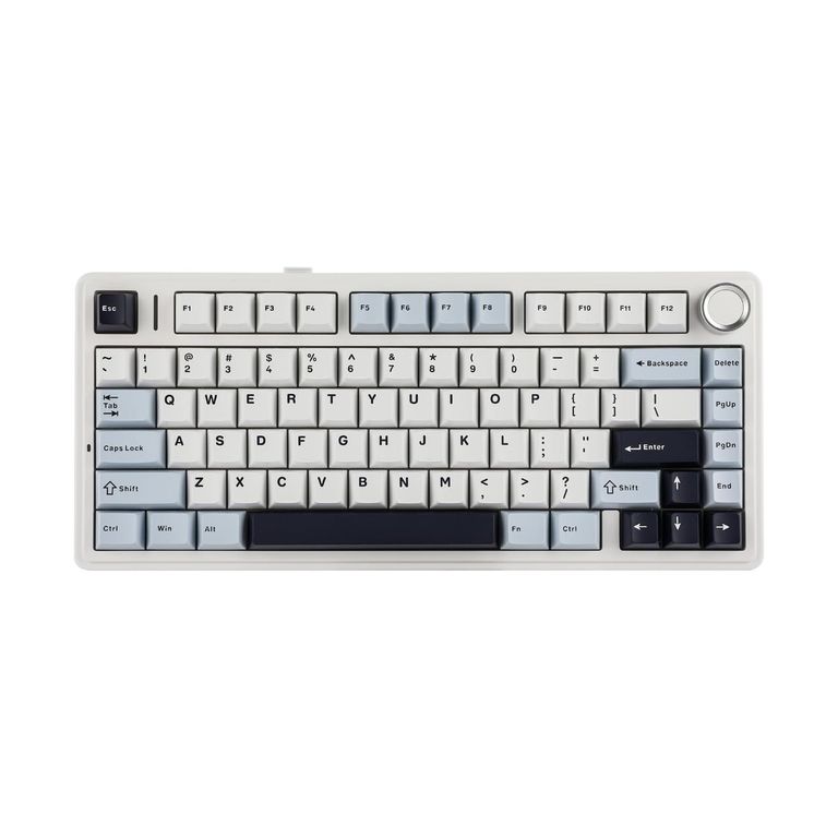 Teclado Mecánico Inalámbrico EPOMAKER X F75 Light Blue
