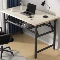 GENERICO - Escritorio Plegable 100x50 cm Estilo Minimalista y Estructura Reforzada