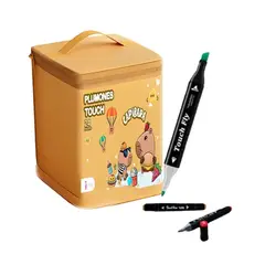 GENERICO - PLUMONES TOUCH 24 COLORES CAPIBARA MARRON