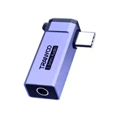 TRANYOO - Adaptador Tipo-C a Jack 35mm Metálico Hi-Fi con Soporte de Llamadas