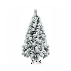 GENERICO - ARBOL NAVIDEÑO SUPER POMPOSO PREMIUM NEVADO 1.80 MTS