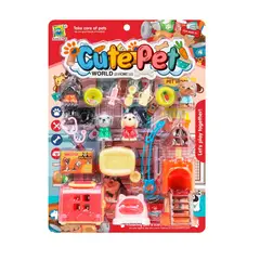 GENERICO - SET DE JUGUETE MASCOTA ADORABLE