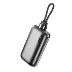 VERYSUN - Mini Powerbank 10000mAH Carga Rápida 22,5 W Cables USB-C y Lightning