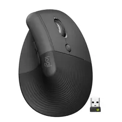 LOGITECH - MOUSE LIFT VERTICAL WIRELESSBT BLACK