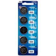 RENATA - CAJA DE PILAS CR2025 DE 100 UNIDADES