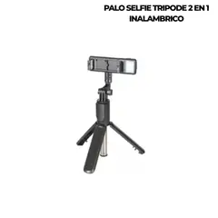 GENERICO - PALO SELFIE TRIPODE 2 EN 1 INALAMBRICO