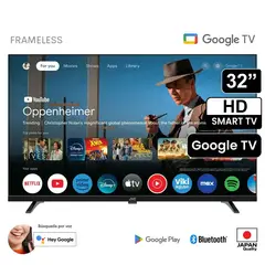 JVC - Televisor LED 32 HD Google TV Os LT-32KM148