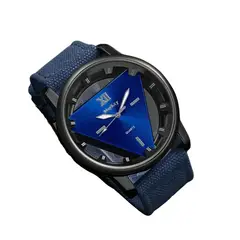 GENERICO - Reloj de Cuarzo Elegante Unisex Números Romanos Azul