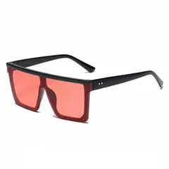 GENERICO - Gafas de Sol Oversized Sunset Dream - Estilo Flat Top