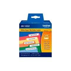 BROTHER - CINTA DK-1203 17MMX87.1MM 300 ETIQUETAS