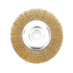 TOLSEN - Cepillo Circular 125 Mm Rizado Amoladora Banco 77527