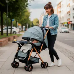 MACARENA - Coche para Bebe City Gris