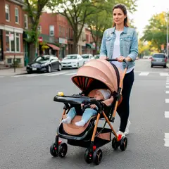 MACARENA - Coche para Bebe City Beige