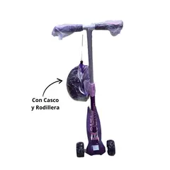 OKA - SCOOTER MAXI - COLOR MORADO CON ACCESORIOS