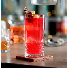 GENERICO - Vaso Alto Labrado c/Diamantes de 350 ml