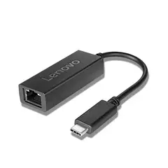 LENOVO - ADAPTADOR USB-C A ETHERNET CONECTOR RG-45 COLOR NEGRO