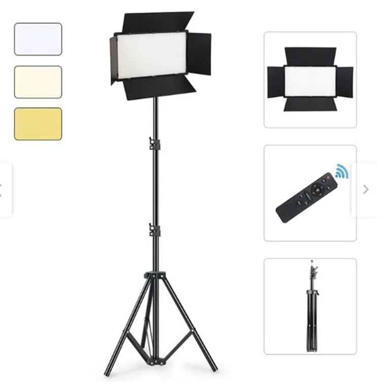 Lámpara de Panel Luz LED iluminación de Estudio Fotografía Grabación