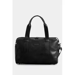 VELEZ - Vélez Bolso Bowling Esencial 2 Cuero Hombre Envejecido Negro