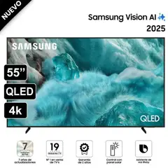 SAMSUNG - Televisor 55” QLED 4K Vision AI Smart TV QN55Q7FAAGXPE