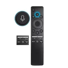 GENERICO - Control remoto para Samsung Con Comando De Voz Negro