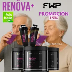 GENERICO - COLÁGENO RENOVA+ FWP CON PÉPTIDOS ACTIVOS PROMOCIÓN 3 PORTES