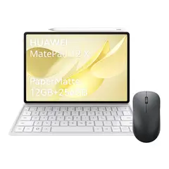 HUAWEI - MatePad 12 X 2025 12+256G Papermatte Blanco + Teclado + Lápiz + Mouse