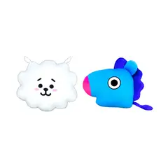 GENERICO - Pack 2 Almohada Cojín Bts Bt21 RJ Mang
