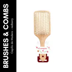 GENERICO - Cepillo de Madera - Redberry